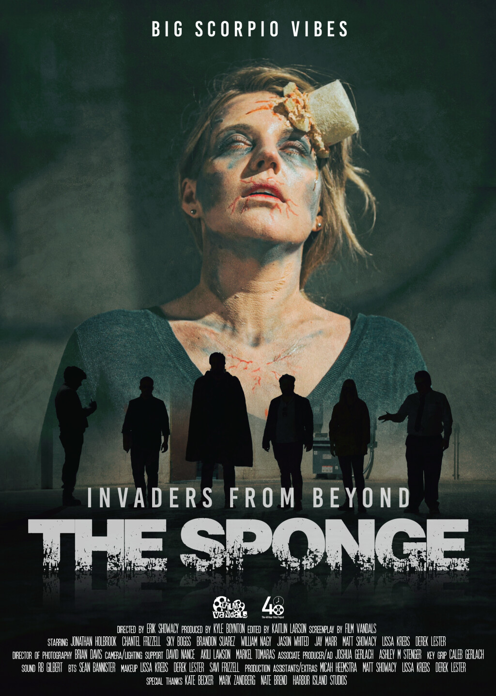 Filmposter for Invaders from Beyond the Sponge